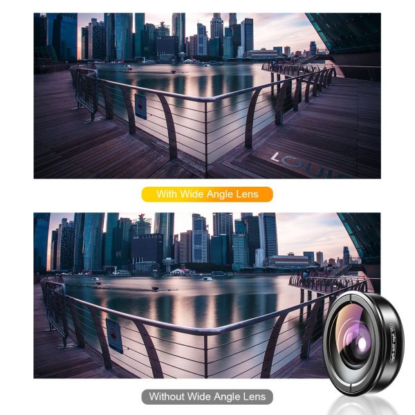 Apexel 110-Degree Wide Angle Lens for Smartphone - Image 8