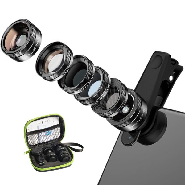 Apexel 6-in-1 Smartphone Lens Kit - Image 2