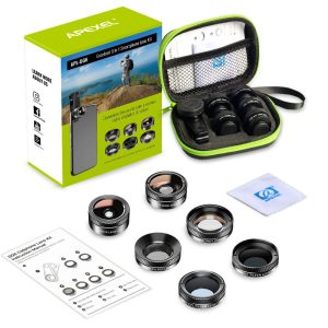 Apexel 6-in-1 Smartphone Lens Kit