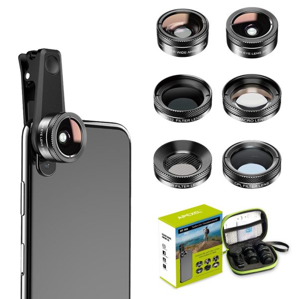 Apexel 6-in-1 Smartphone Lens Kit - Image 6