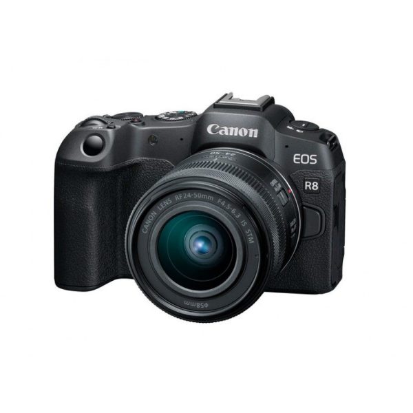 Canon EOS R8 Mirrorless Camera with RF 24-50mm f/4.5-6.3 IS STM Lens