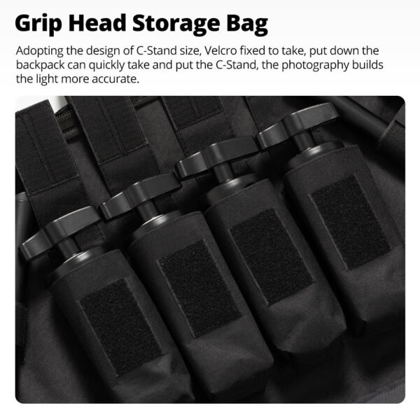 Ambitful PB20 135cm Padded Tripod & C-Stand Carrying Tote Bag - Image 4
