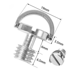 3/8" Thread Camera Mounting Screw – Stainless Steel