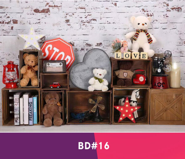 Colourful Birthday Vinyl Backdrop BD16