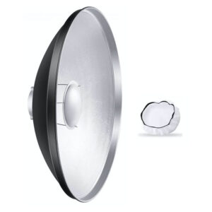 70cm (27”) Silver Beauty Dish – Bowens Mount